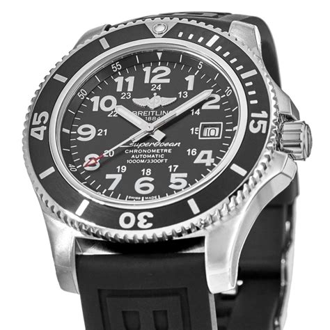 44 breitling super ocean a17392 rubber|Breitling Superocean Ii A17392 .